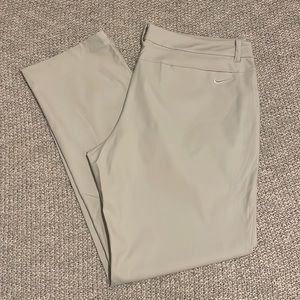 Beige Nike Golf Pants